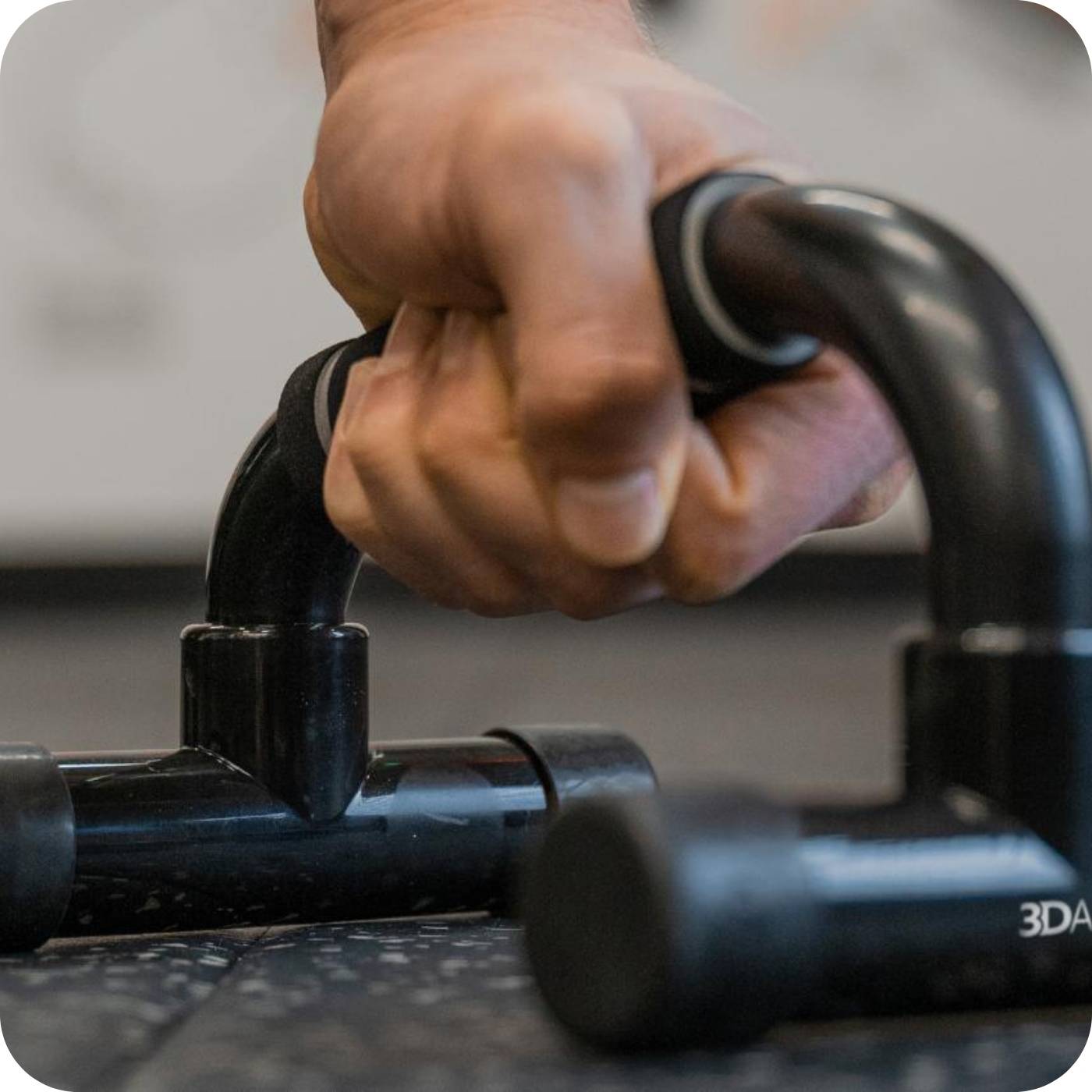 3dactive push up bars have comfortable, ergonomic padded handles for maximum comfort.