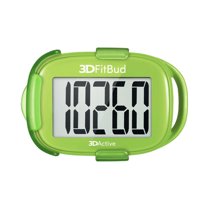 3DFitBudSimpleStepCounter-Green-Swatch