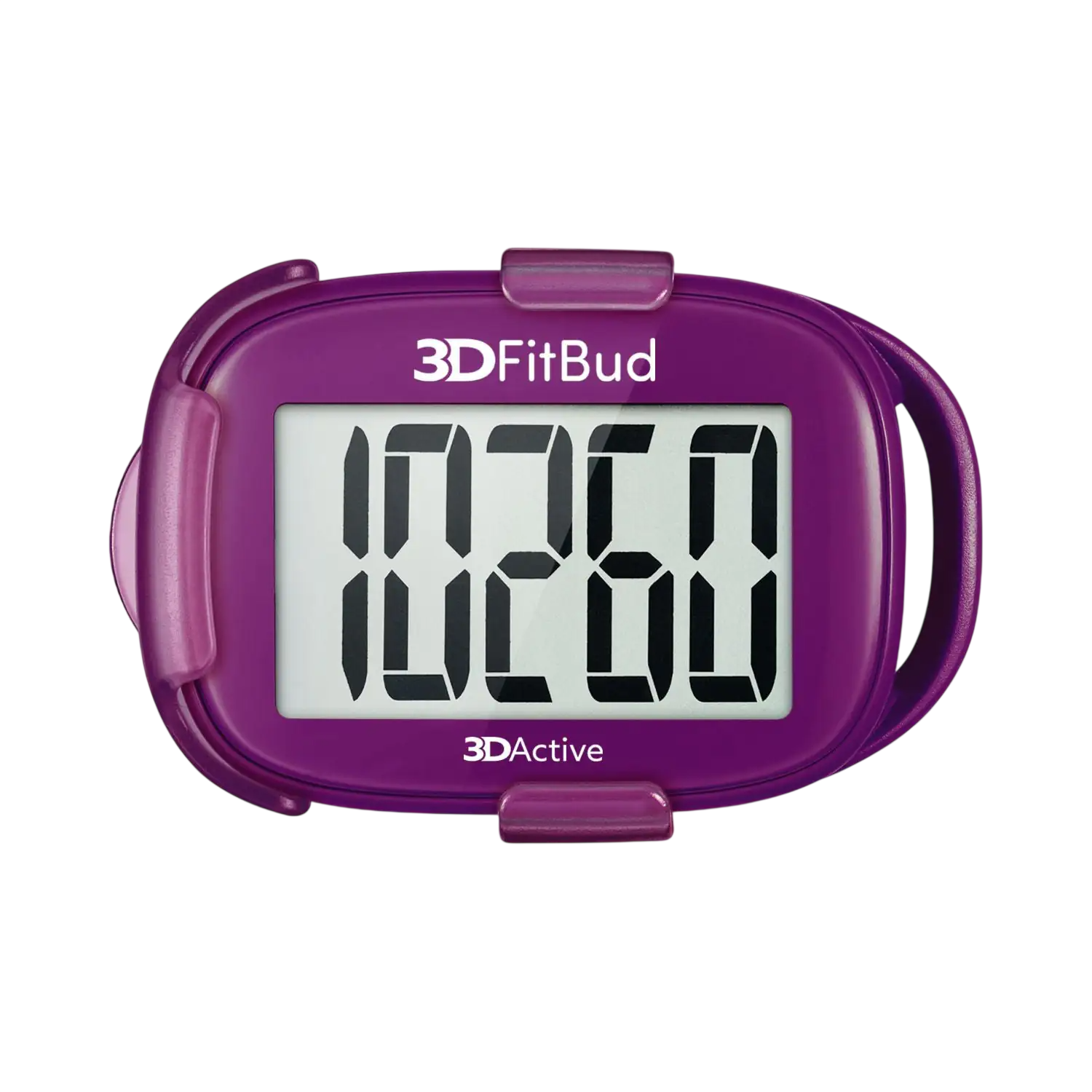 3DFitBudSimpleStepCounter-Plum-Swatch