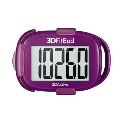 3DFitBudSimpleStepCounter-Plum-Swatch