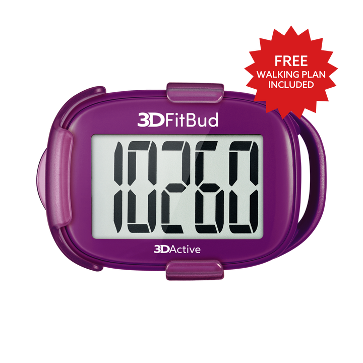 Pedometer - 3DFitBud Simple Step Counter