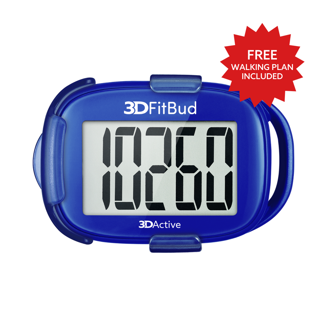 Pedometer - 3DFitBud Simple Step Counter