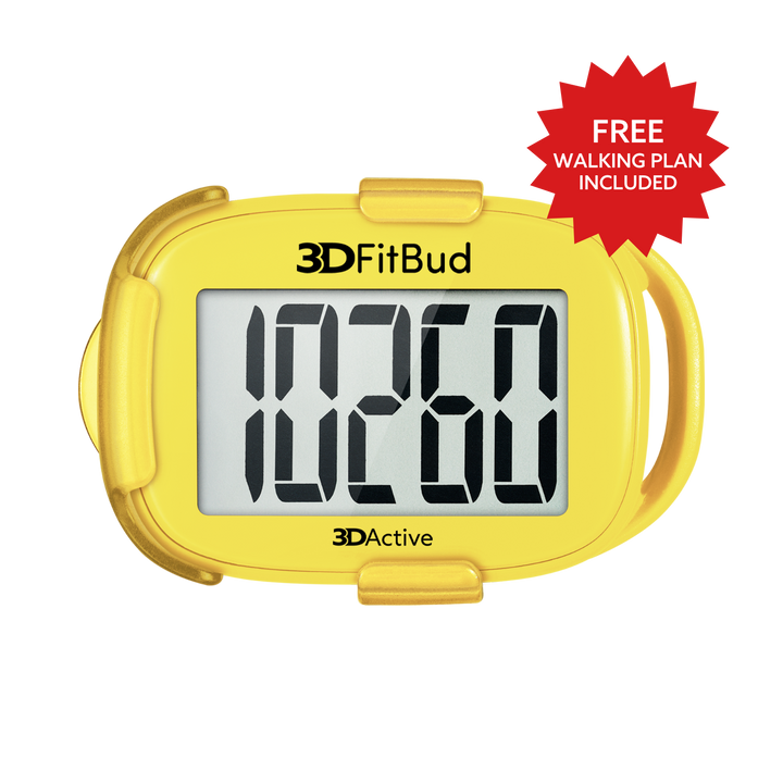 Pedometer - 3DFitBud Simple Step Counter