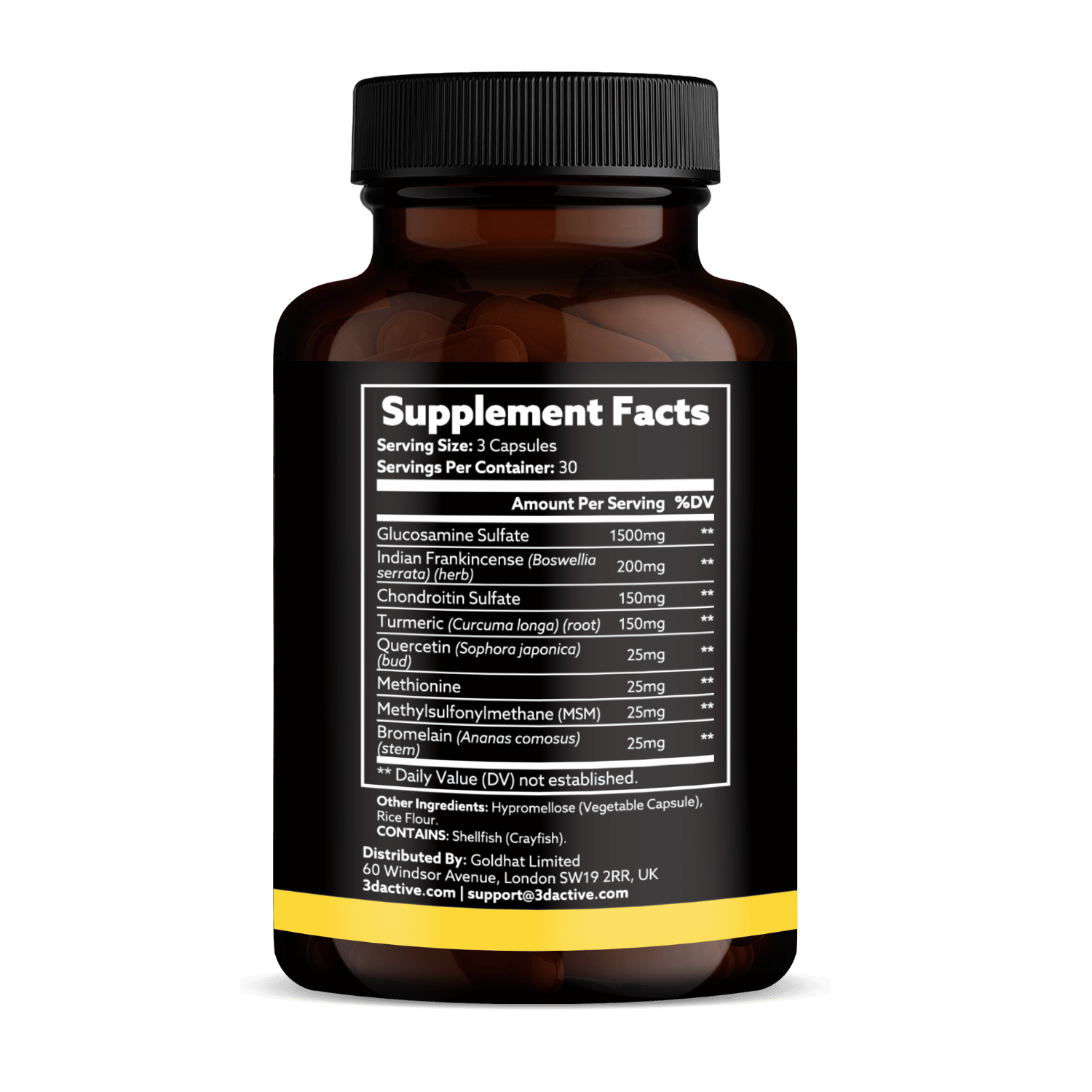 Glucosamine with Chondroitin, MSM and Turmeric 2100mg