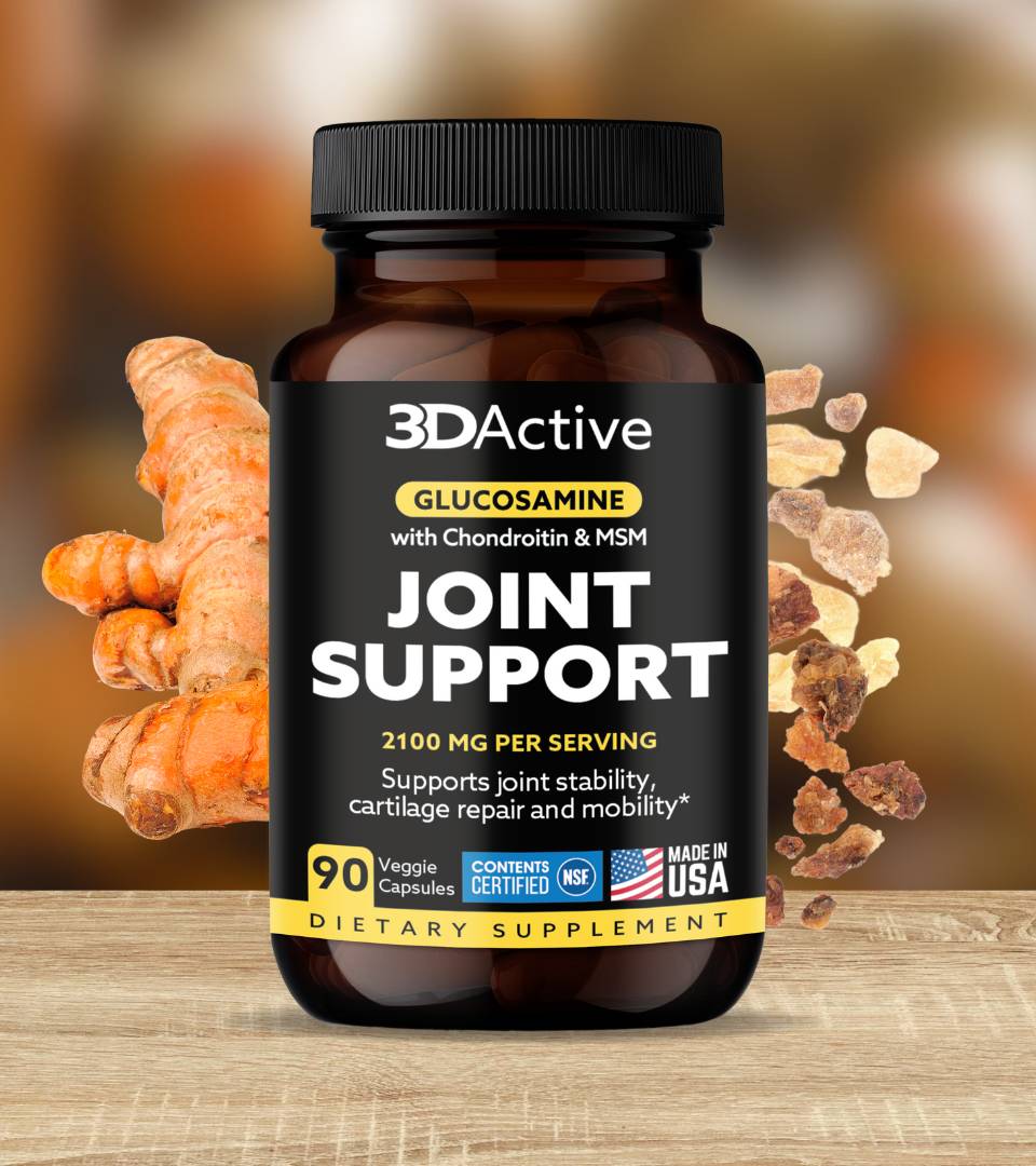 Glucosamine with Chondroitin, MSM and Turmeric 2100mg