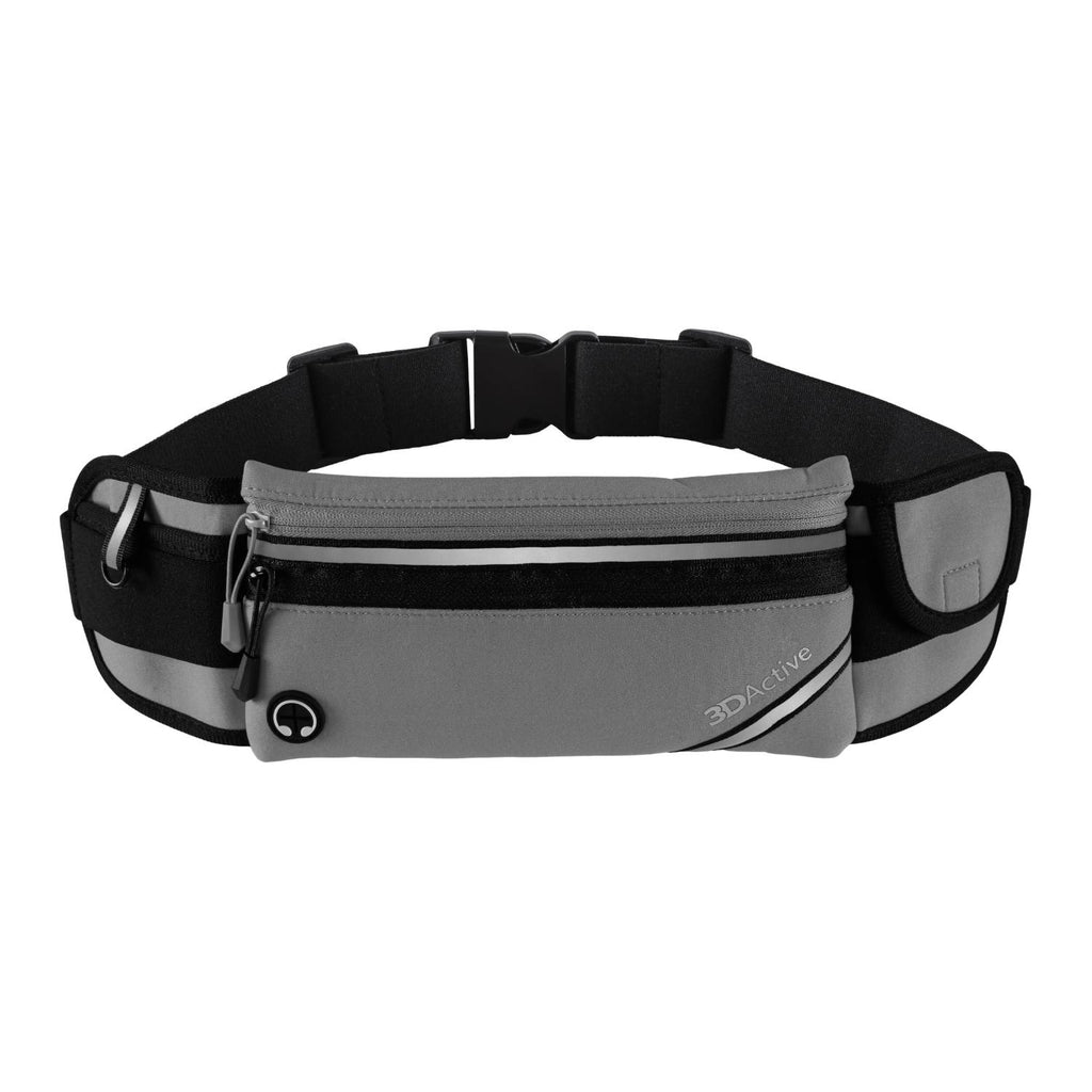 Running Waist Bag Earphone Fitness Belt Bags Reflective Strips Waterproof  Sport Pouch Cycling Beg Jogging Gym