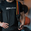 Load image into Gallery viewer, man holding set of 3DActive resistance bands in the gym